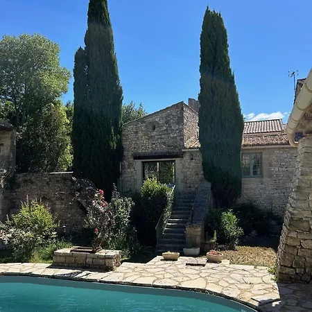Le Mas De Brel, Gite La Maisonnette Arpaillargues-et-Aureillac Extérieur photo